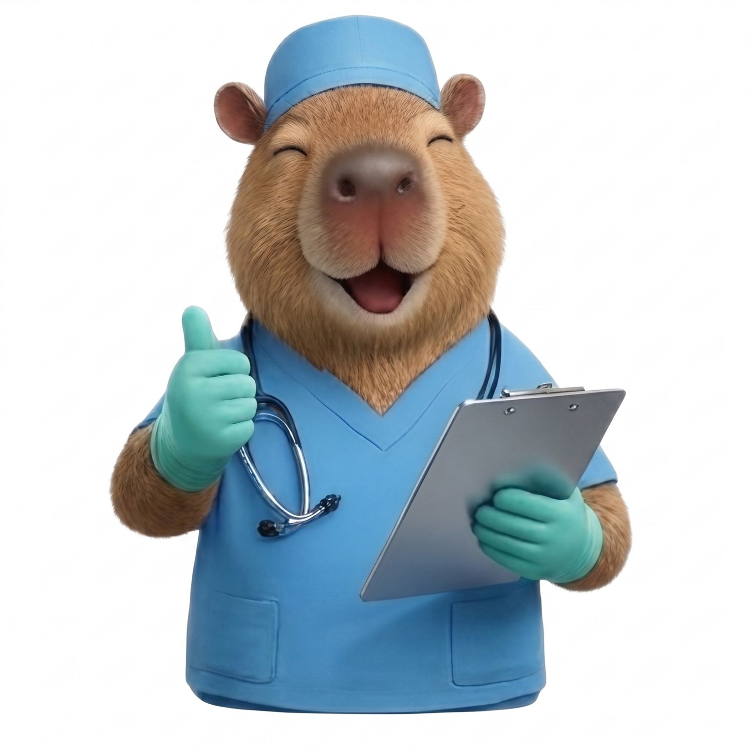 Dr. Kapibaya aprobando el entrenamiento quirúrgico
